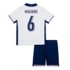 Conjunto (Camiseta+Pantalón Corto) Inglaterra Maguire 6 Primera Equipación Euro 2024 - Niño